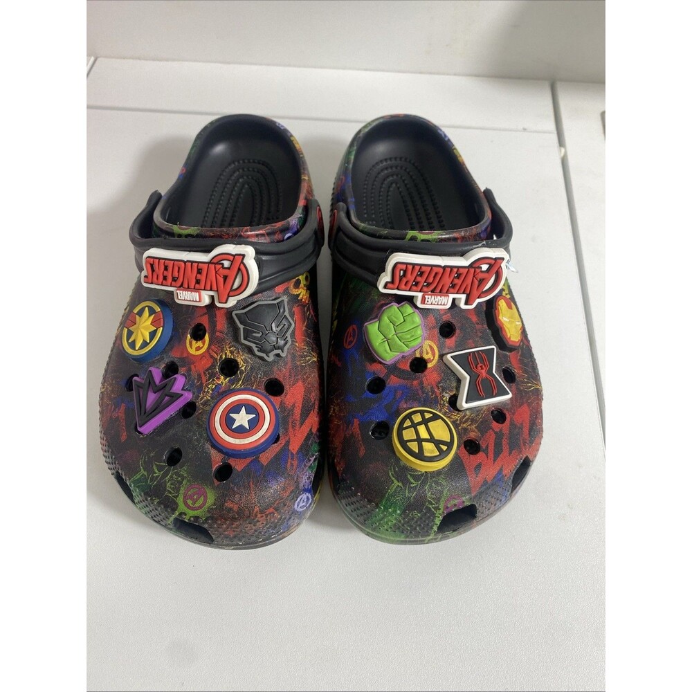 Crocs Kids' Classic Marvel Avengers Clogs size 3